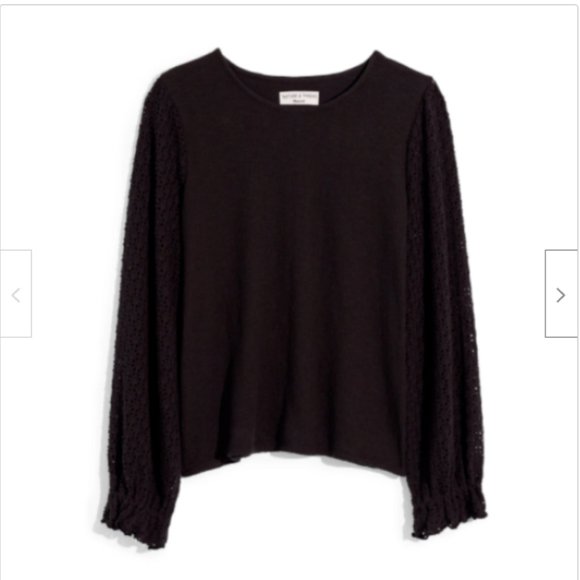 MADEWELL Texture & Thread Eyelet Mix Ruffl… - Picture 2 of 4